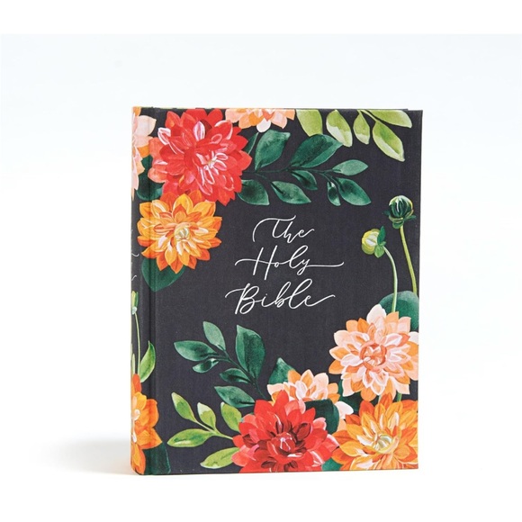 🩷 SOLD 🩷 New Bible Hosanna Revival Dahlias Journaling Single Column Black - Picture 9 of 12